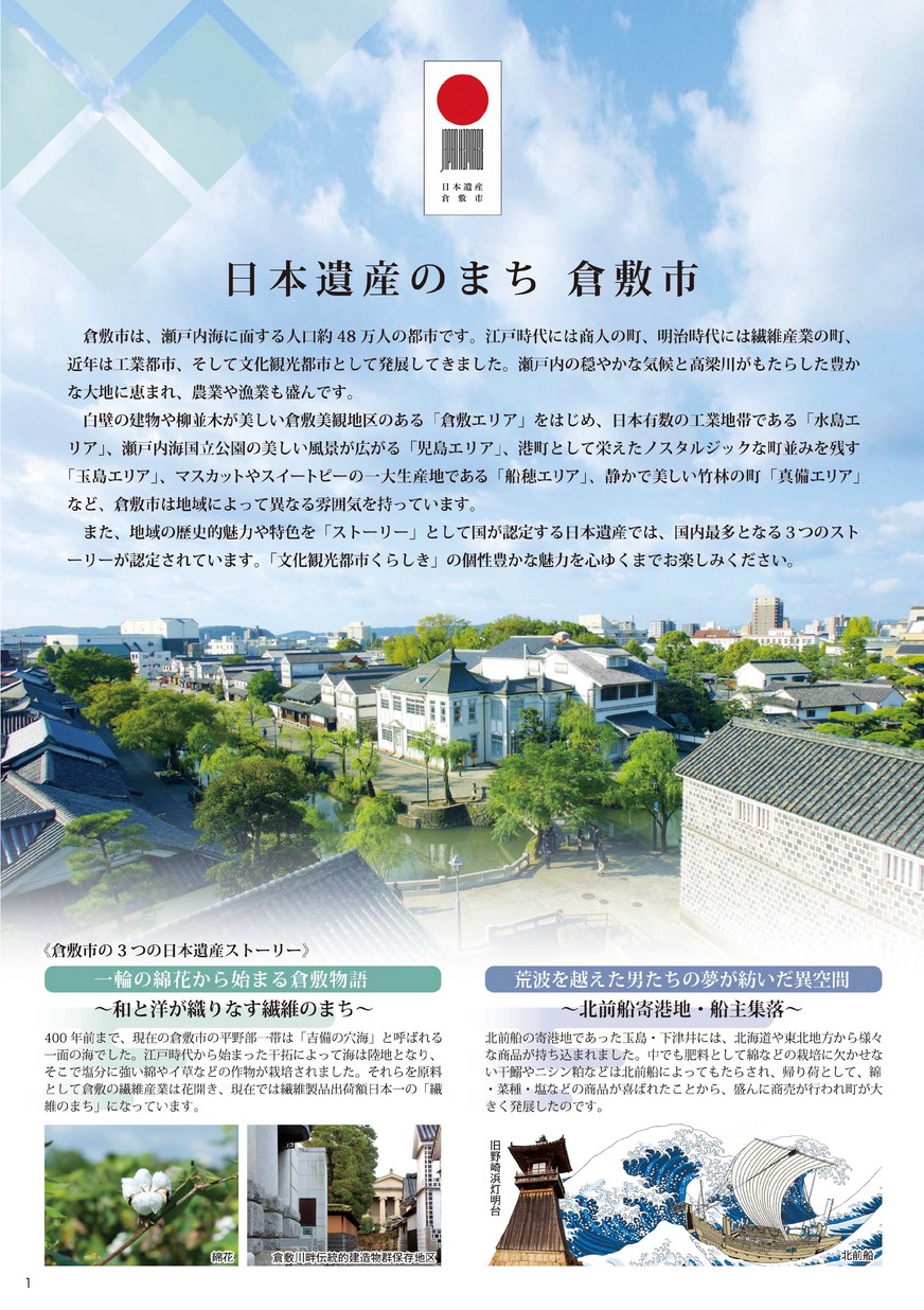 倉敷市観光総合パンフレット