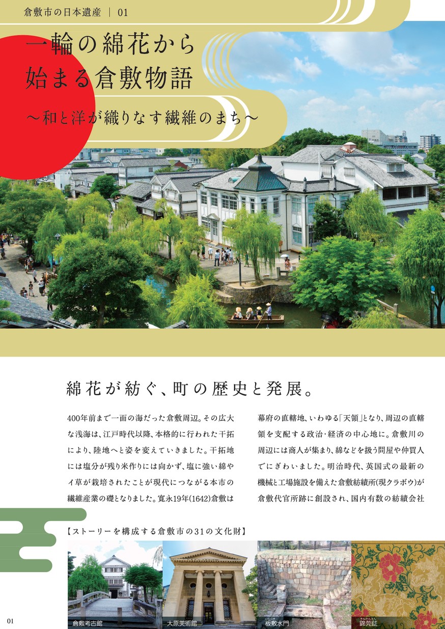 日本遺産のまち倉敷